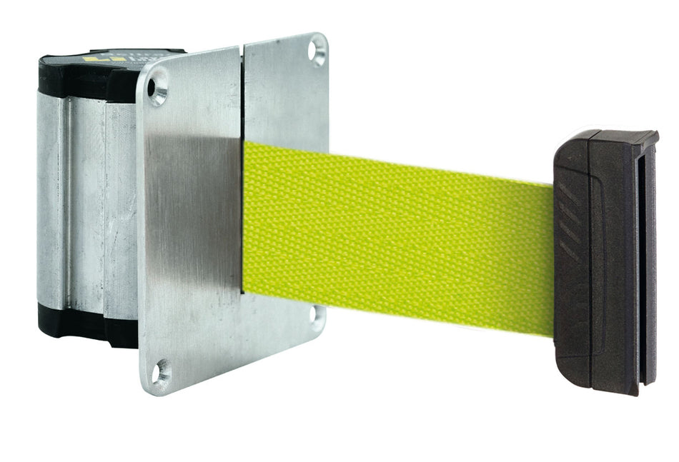 Beltrac Recessed - Wall Mounted Retractable Belt Barrier