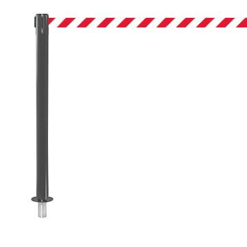 FlexiBarrier Belt Stanchion -Pro Removable- (3.4 or 4.9m belt)