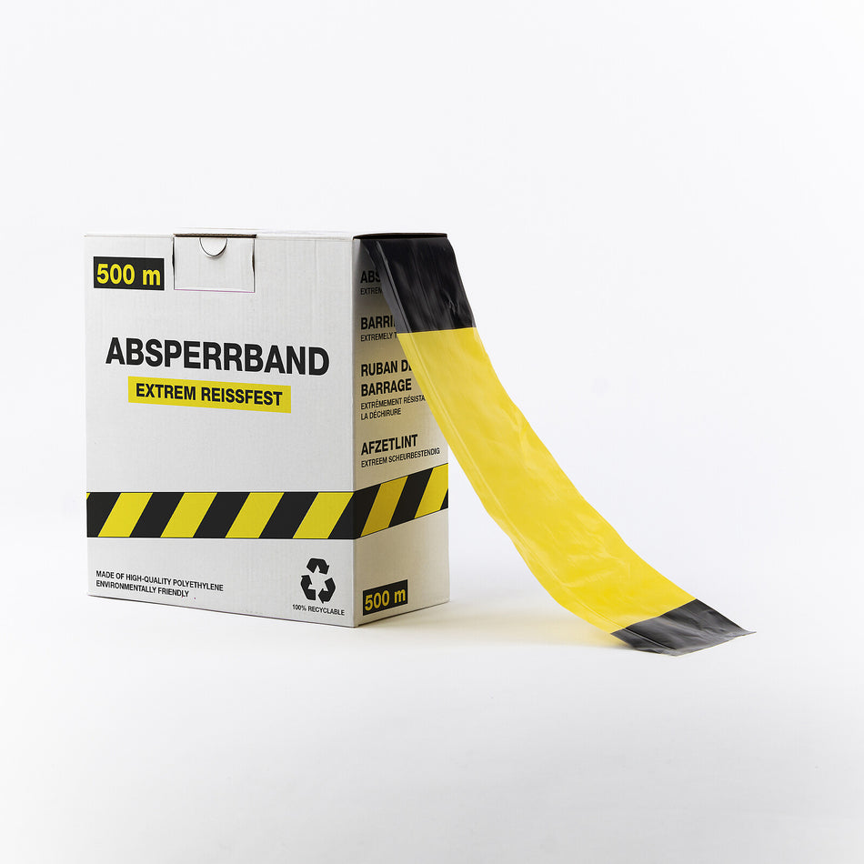 Barrier Tape – Extremely Tear-Resistant – 500m x 80mm (Double-Sided Print)