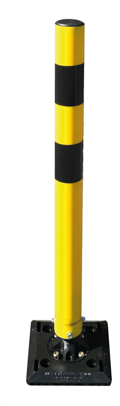 Flexible -KICKBACK©- traffic barrier