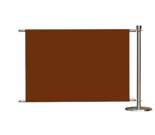 Extension Kit for Flexibarrier Café Barrier – Premium – 1500mm | Plain Colored Banner