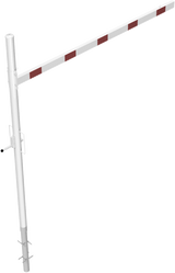 Höhenverstellbare Zugangsbeschränkungsbarriere - Premium - Schwenkmodell (2-4,5 m Breite)