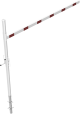 Höhenverstellbare Zugangsbeschränkungsbarriere - Premium - Schwenkmodell (2-4,5 m Breite)