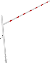 Höhenverstellbare Zugangsbeschränkungsbarriere - Premium - Schwenkmodell (2-4,5 m Breite)