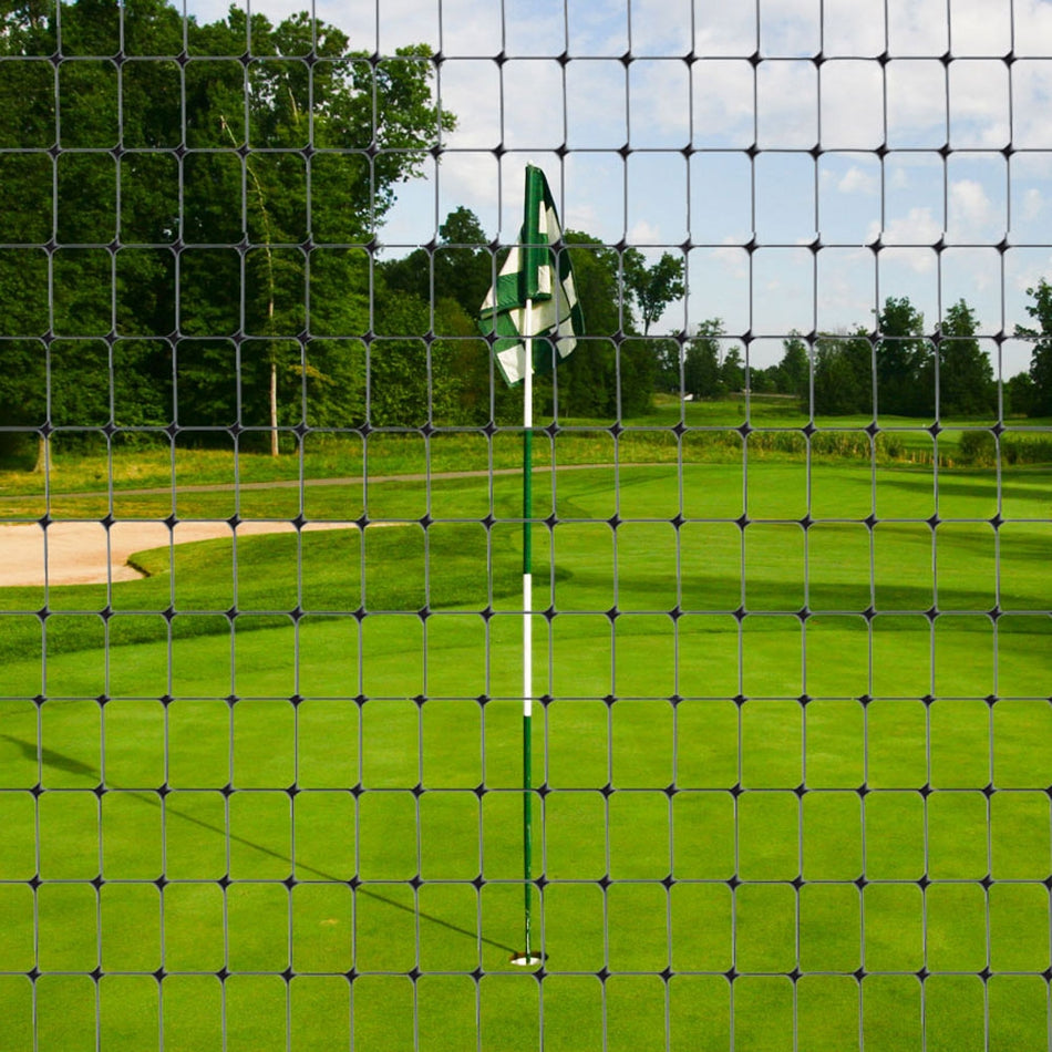 Black Plastic Safety Mesh Fence - CINTOFLEX E - (100m roll)