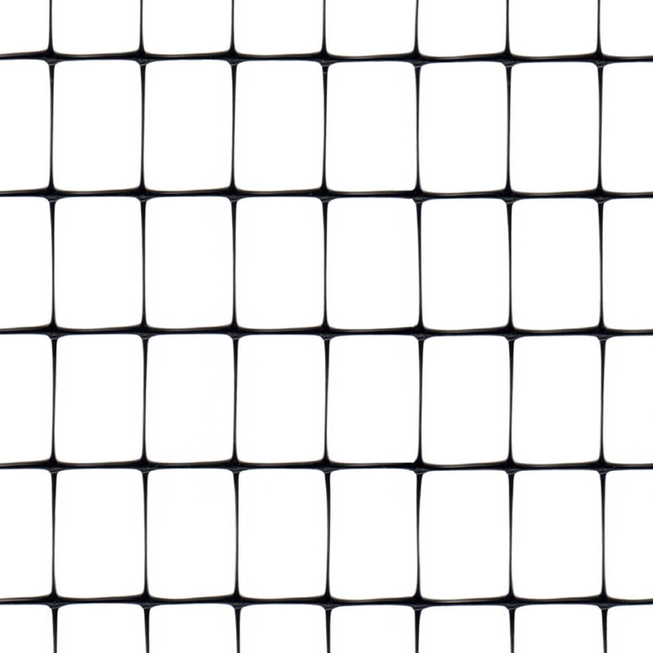 Black Plastic Safety Mesh Fence - CINTOFLEX M- (100m roll)