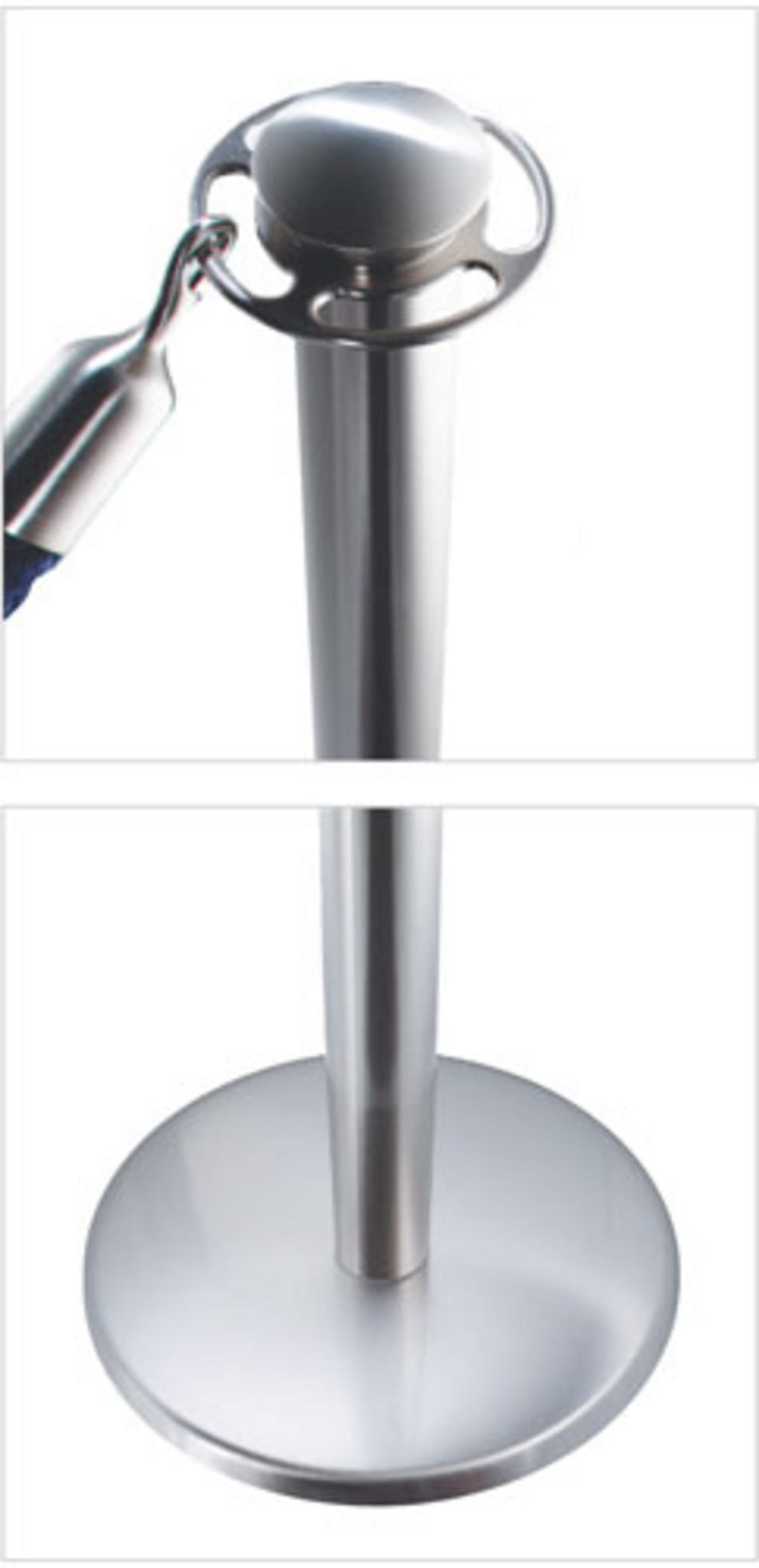 Post & Rope Barrier  -Viaguide Luxor-