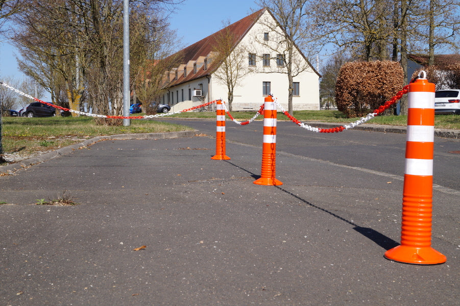 Chain Attachment Cap for Elasto Traffic Post