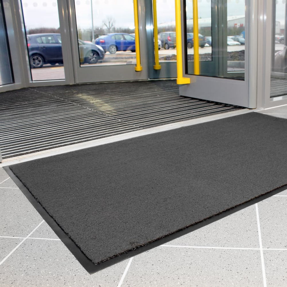 Entrance Mat -Entra-Plush- (Crush-resistant carpet doormat)