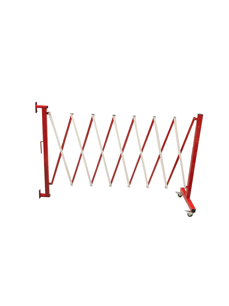 Flexibarrier -Expanding Barrier- Wall mounted with castors (3.6m)