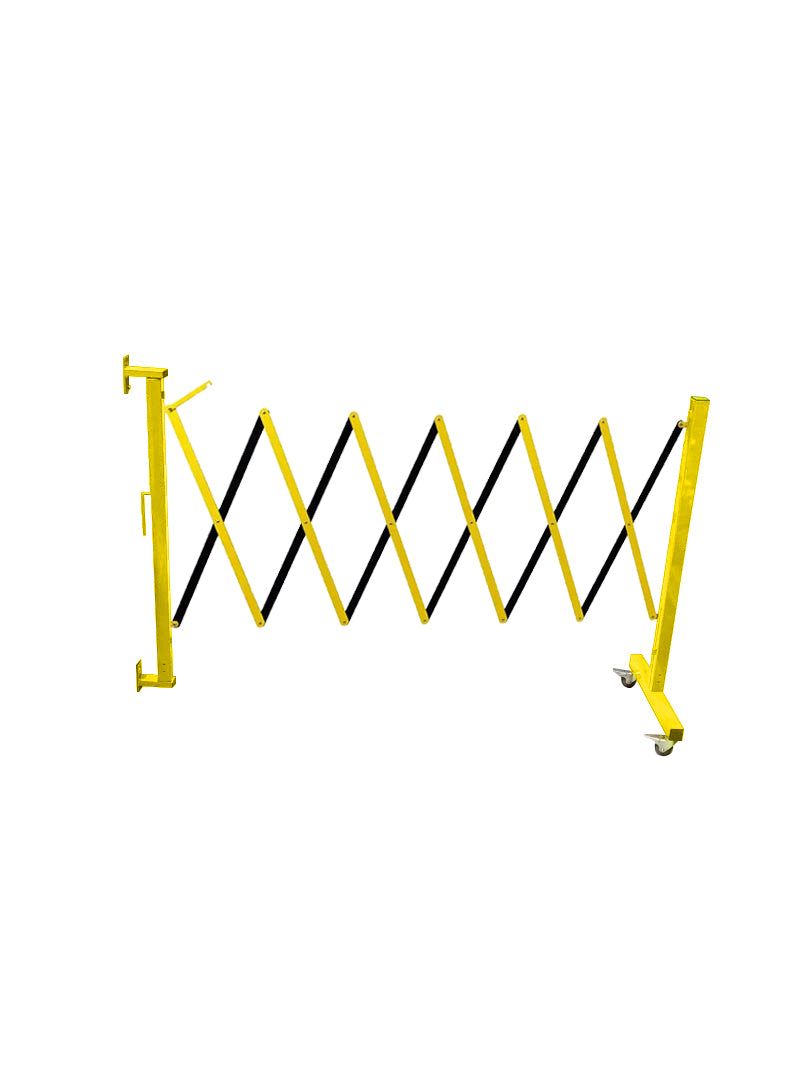 Flexibarrier -Expanding Barrier- Wall mounted with castors (3.6m)