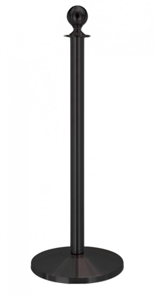 Flexibarrier Post & Rope Barrier  -Basic Ball Top-