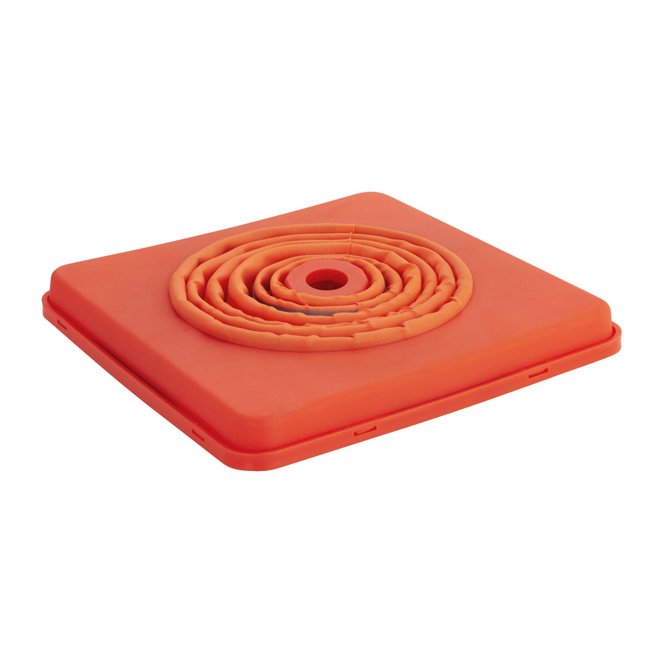 Foldable Traffic Cone with Reflective Stripes – 40 cm