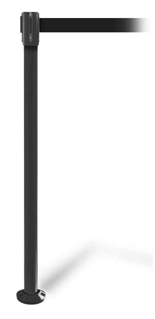FlexiBarrier Belt Stanchion -Pro Fixed- (3.4m or 4.9m belt)
