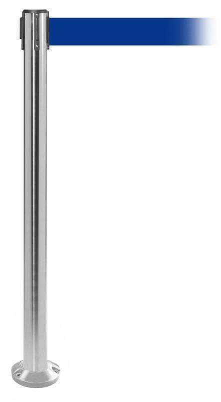 FlexiBarrier Belt Stanchion -Pro Fixed- (3.4m or 4.9m belt)