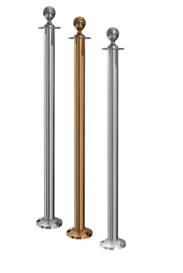 Flexibarrier Post & Rope Barrier - Premium Fixed-