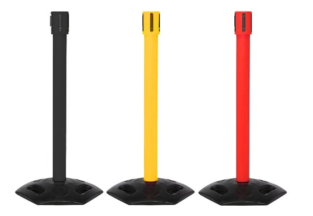 FlexiBarrier Receiver Post for Belt Stanchions -Outdoor 550-