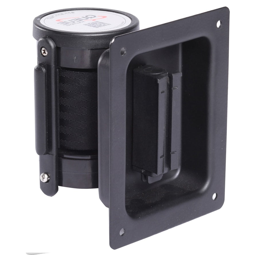 Flexibarrier -RECESSED-  Flush Fit Wall Mount (2.3 - 4.6m belt)