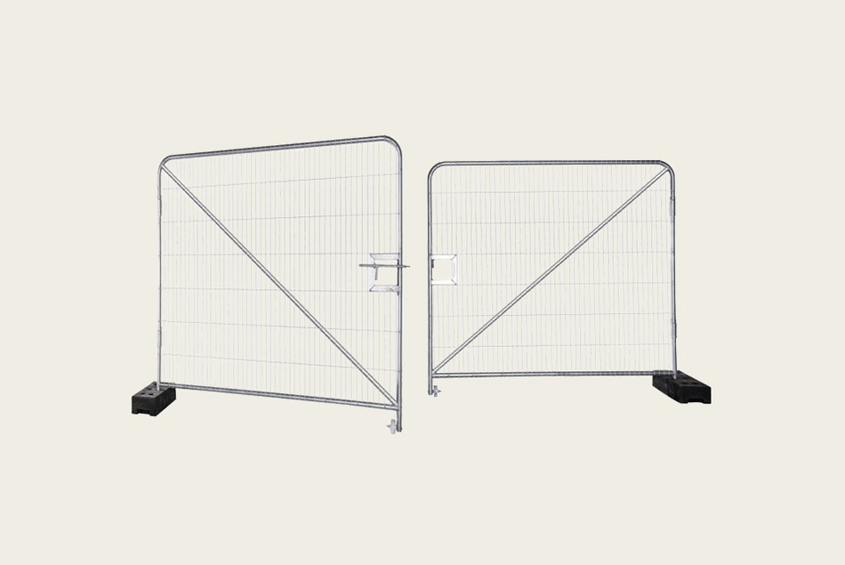 Vehicle Gate for Temporary Fence