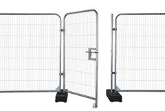 Pedestrian Gate for Temporary Fence