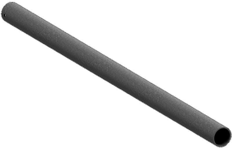 Cross bar steel tube Ø 48 mm for railing system (various colors)