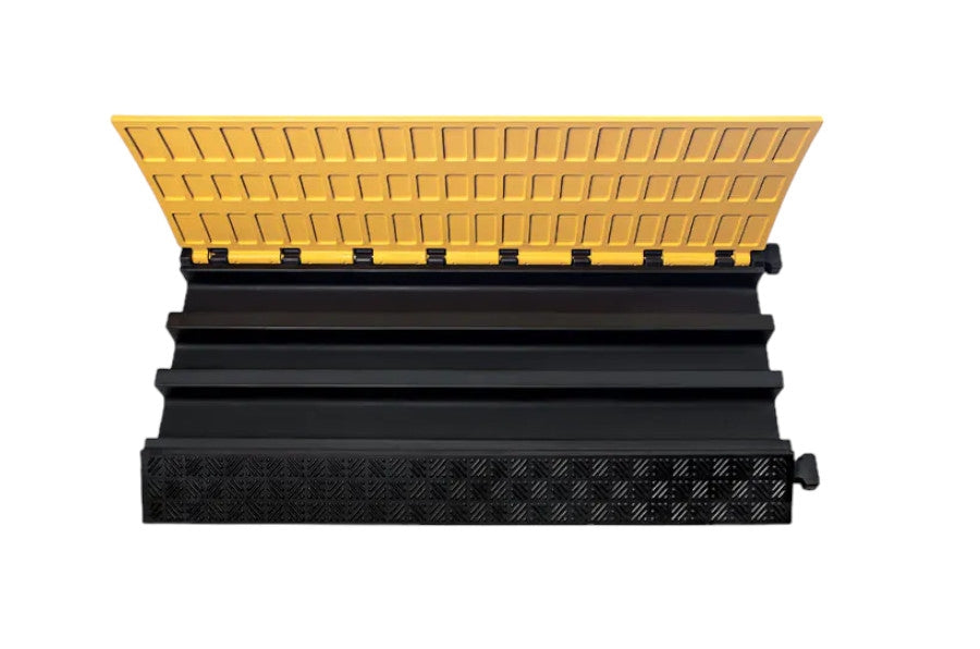 Small Cable Protection Ramp Cable Protection Ramp with Cover – Barriers4u – Crowd Control & Safety ...