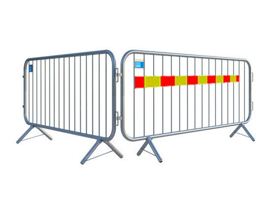 Flexibarrier Crowd Control Barrier – Basic – Fixed Foot, Complete Package (57.5 m)