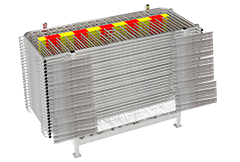 Transport Cage for Crowd Control Barriers