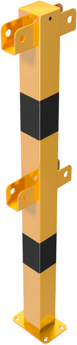 Protective railing - Brooklyn - for plugging down 70x70mm (modular)