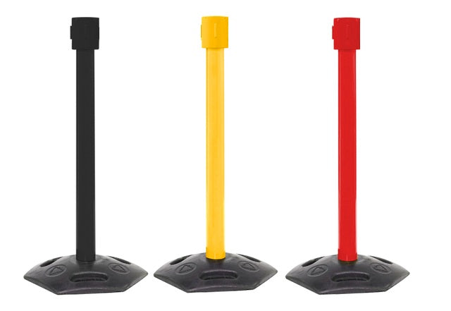 FlexiBarrier Receiver Post for Belt Stanchions -Outdoor 1050-