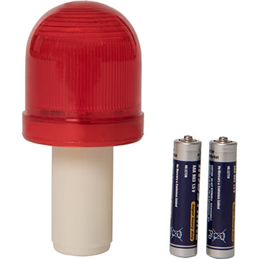 Foldable Traffic Cone with Integrated Warning Light