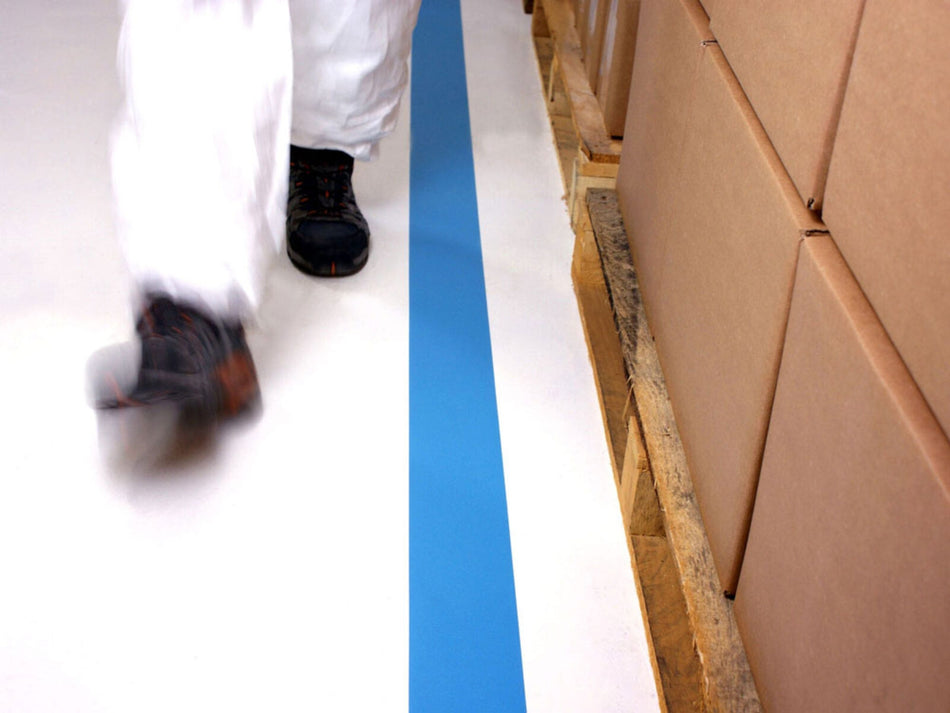 Floor Marking Tape -PermaRoute- (30m/roll - 50mm, 75mm or 100mm widths)