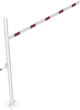 Höhenverstellbare Zugangsbeschränkungsbarriere - Premium - Schwenkmodell (2-4,5 m Breite)