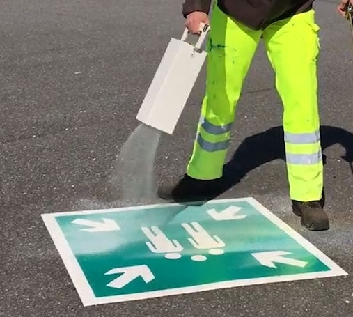 PREMARK® Glass Beads for Anti-Slip Protection