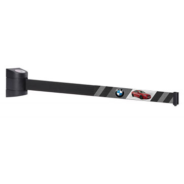 Flexibarrier Wall Mount -Basic- Custom Print (4.5m - 10m)