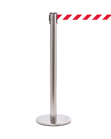 FlexiBarrier Belt Stanchion -Pro 300- (3m belt)