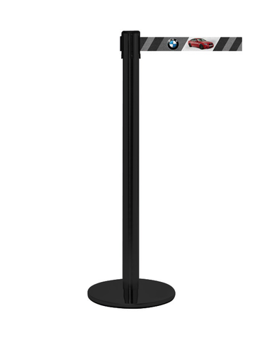 FlexiBarrier Belt Stanchion -Pro 300- (3m belt)