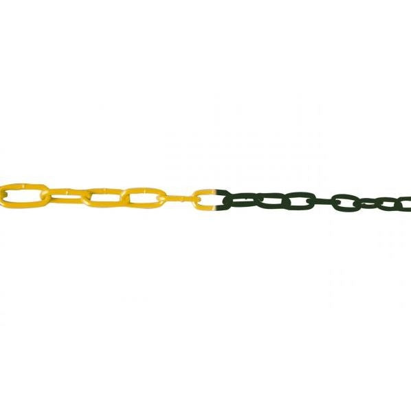 Barrier chain of steel, galvanized (10m, various colors)