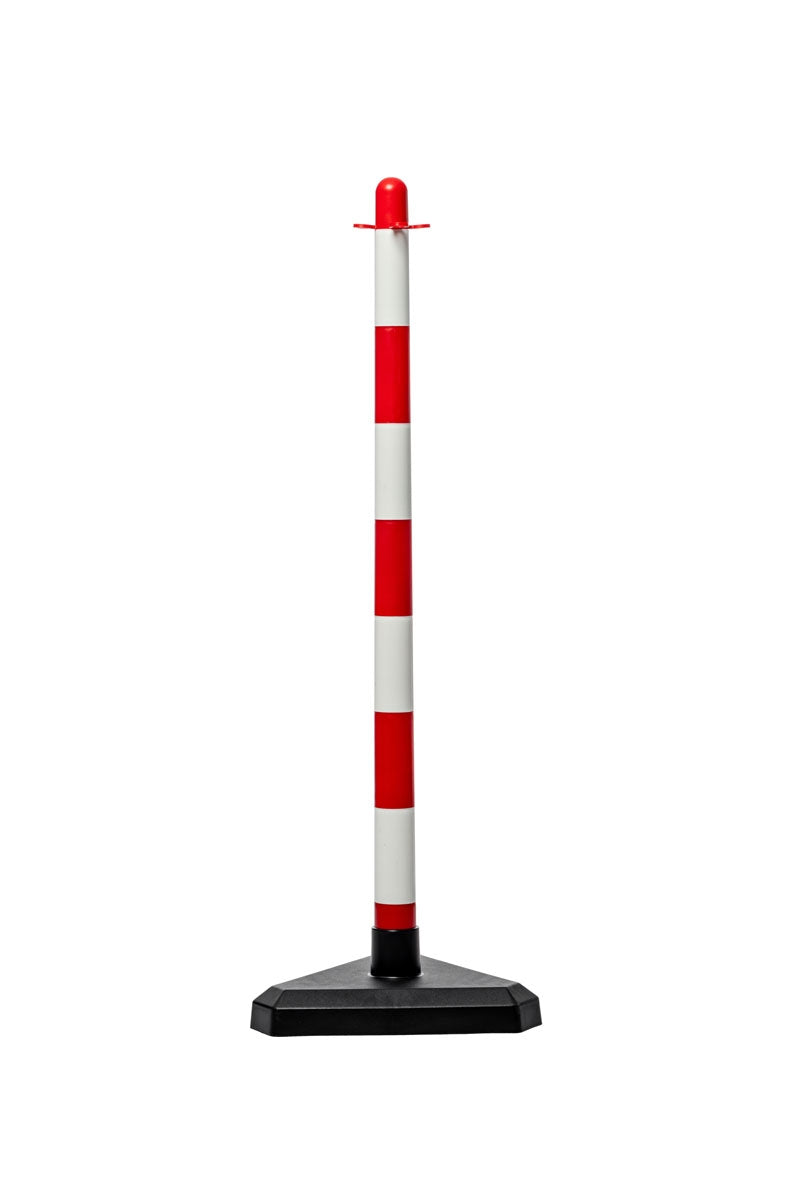 Flexibarrier Basic Post & Chain Barrier with Concrete Base, 90cm High