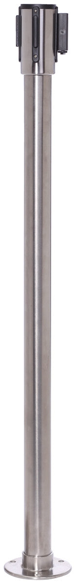 FlexiBarrier Belt Stanchion -Pro Fixed- (3.4m or 4.9m belt)