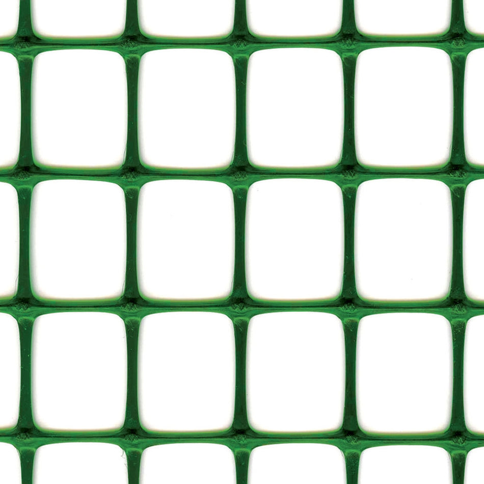 Green Plastic Safety Mesh - RANCH - (50m roll)