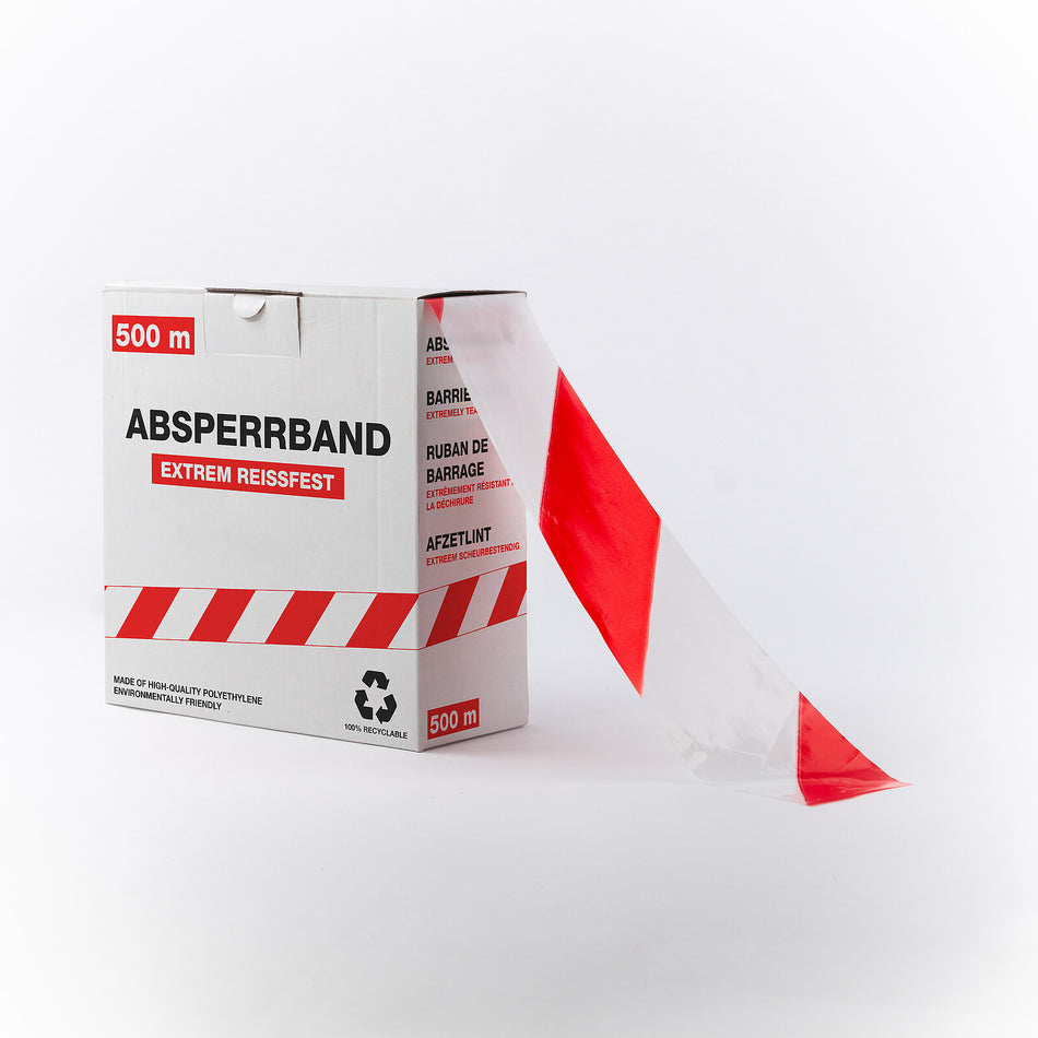 Barrier Tape – Extremely Tear-Resistant – 500m x 80mm (Double-Sided Print)