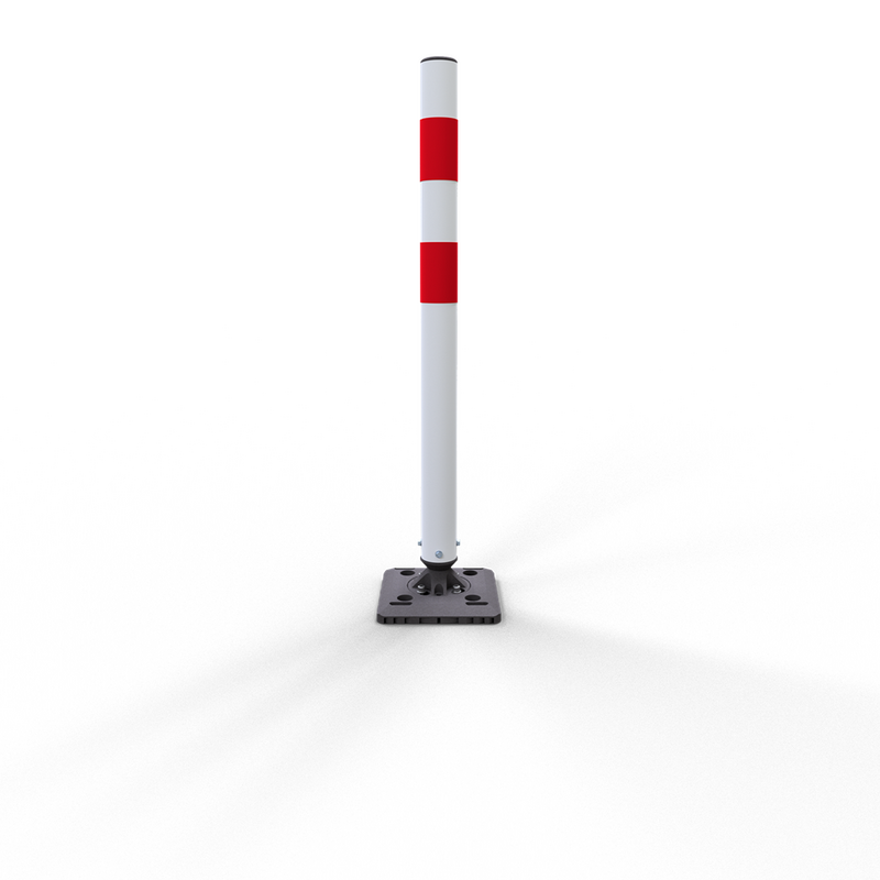 Flexible -KICKBACK©- traffic barrier