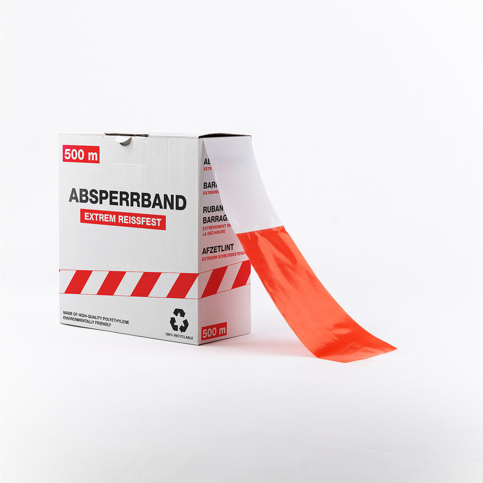 Barrier Tape – Extremely Tear-Resistant – 500m x 80mm (Double-Sided Print)