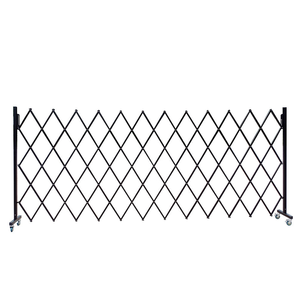 FlexiBarrier -Expanding Gate - on wheels, 4m (w) x 1.7m (h)