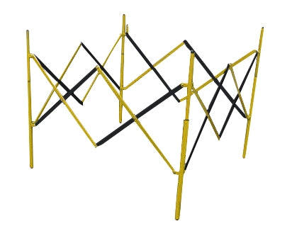 Collapsible Utility/Manhole barrier in steel (1.3x1.3m)