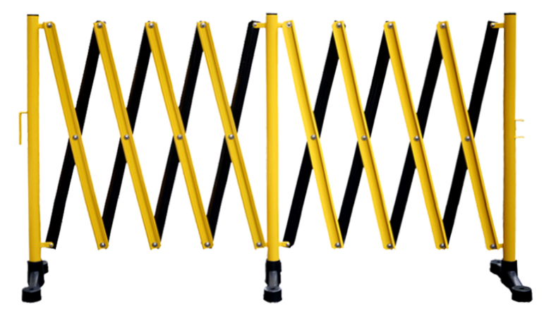 Flexibarrier -Expanding Barrier 500- with base (5m)