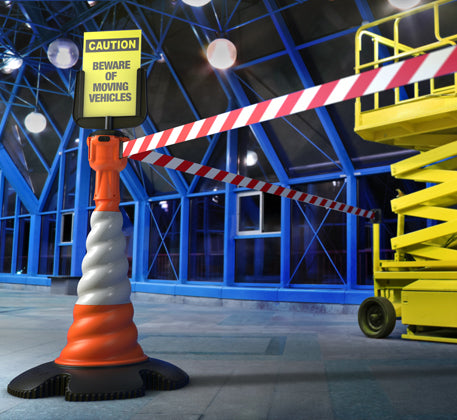 Barriers Post Sign Sign-holder for Barrier Posts – Barriers4u – Crowd Control & Safety ...