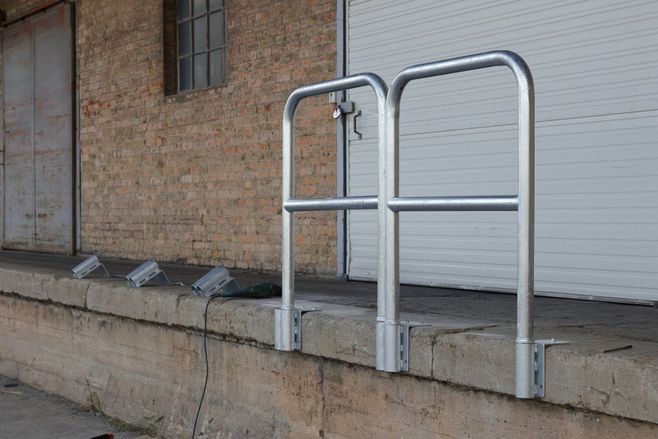 Removable Safety Rail for Loading Docks
