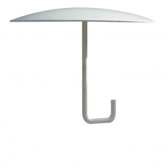 Steel cap with concrete anchor
